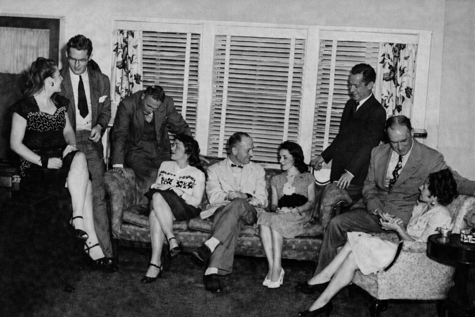 Cast photo for Nothing But the Truth