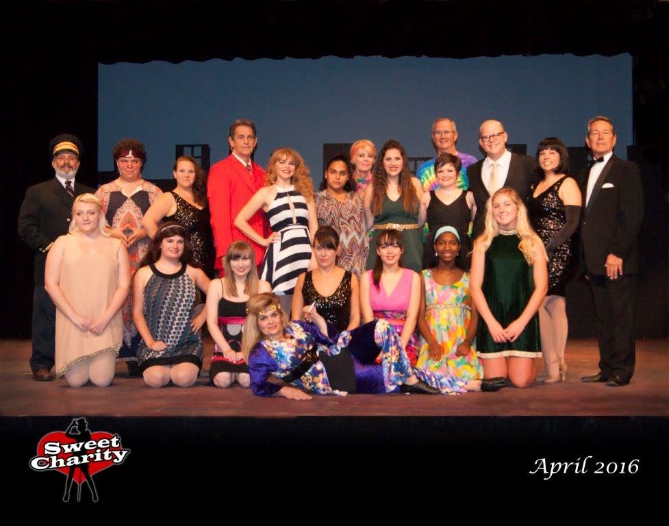 Cast photo for Sweet Charity