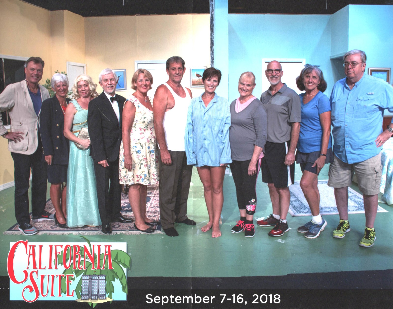 Cast photo for California Suite