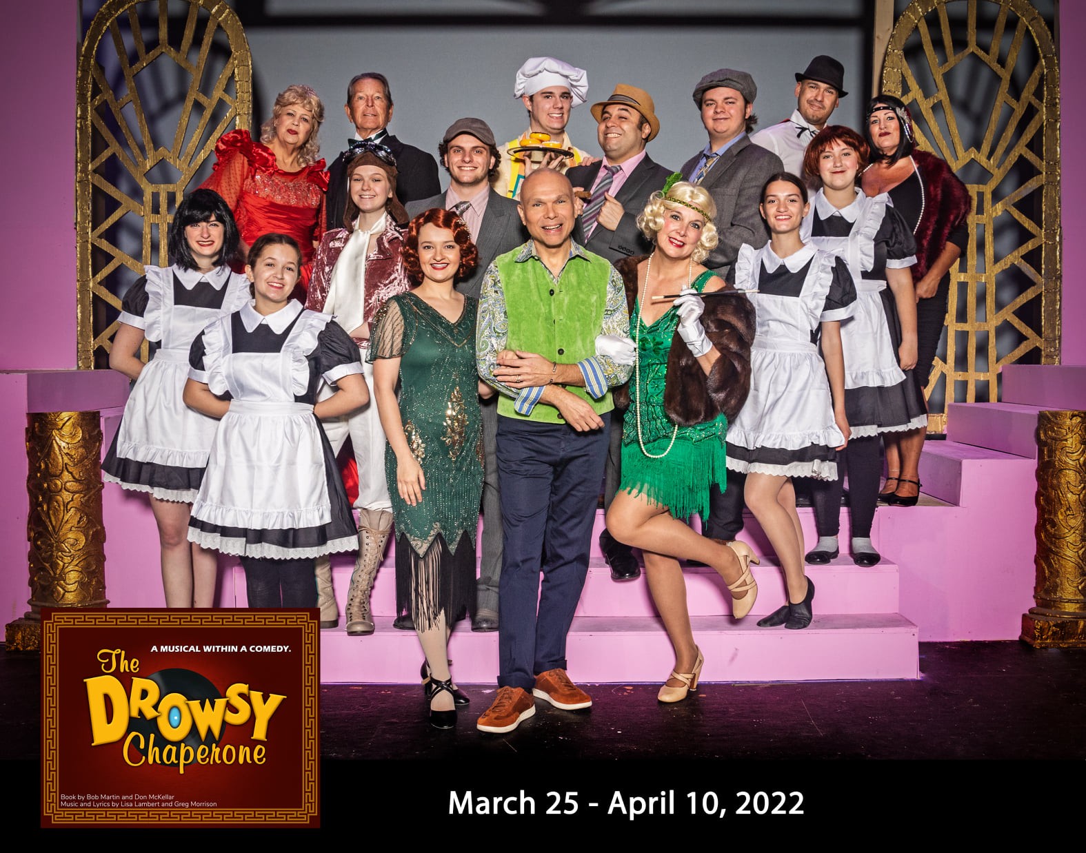 Cast photo for The Drowsy Chaperone