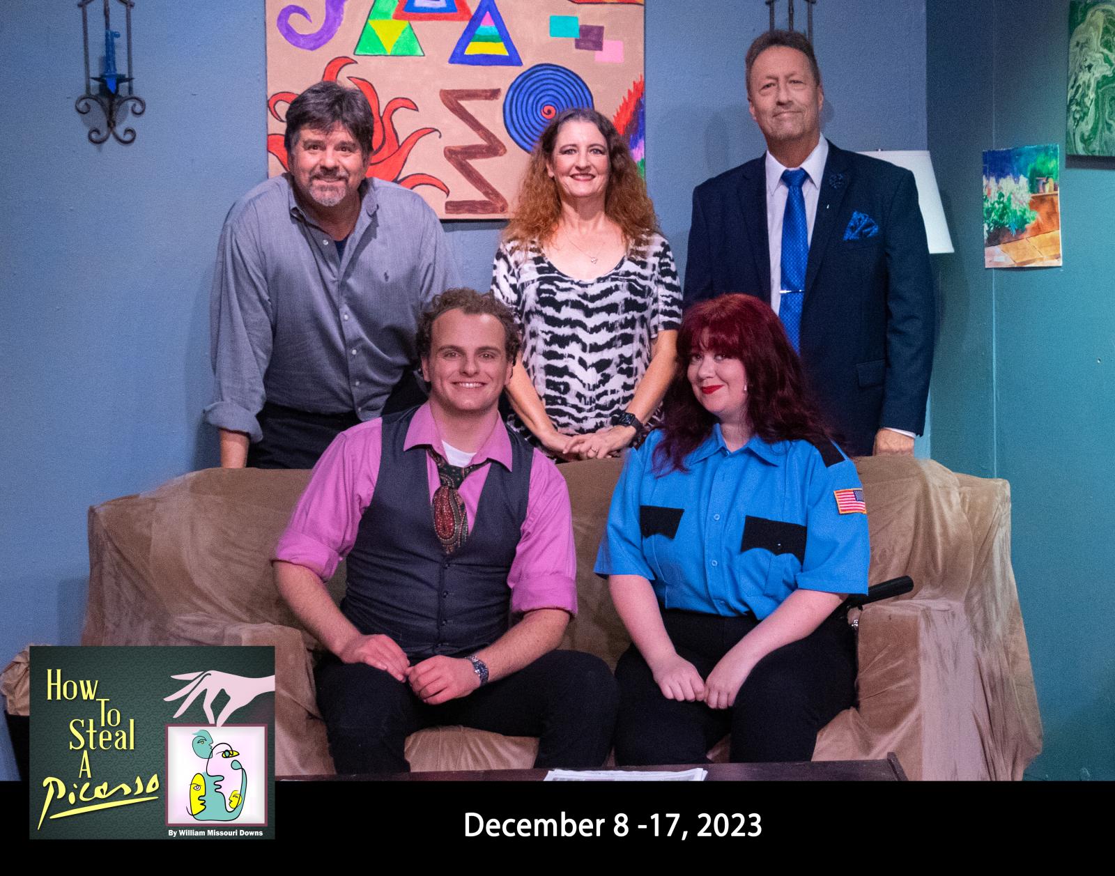 Cast photo for How to Steal a Picasso