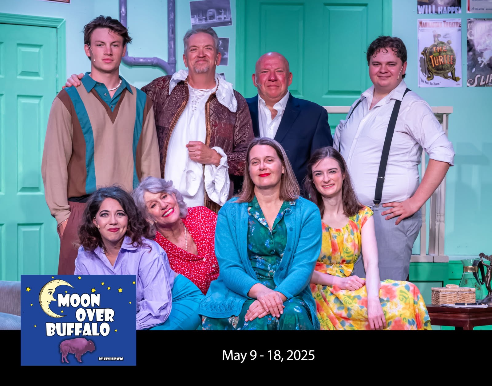 Cast photo for Moon Over Buffalo