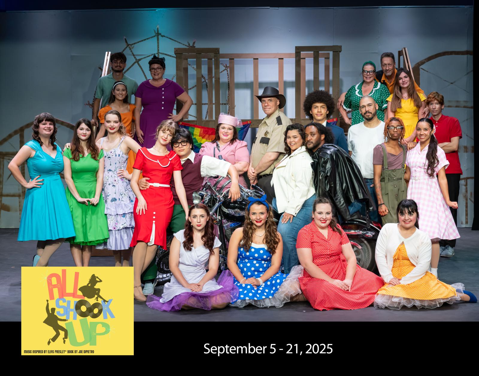 Cast photo for All Shook Up