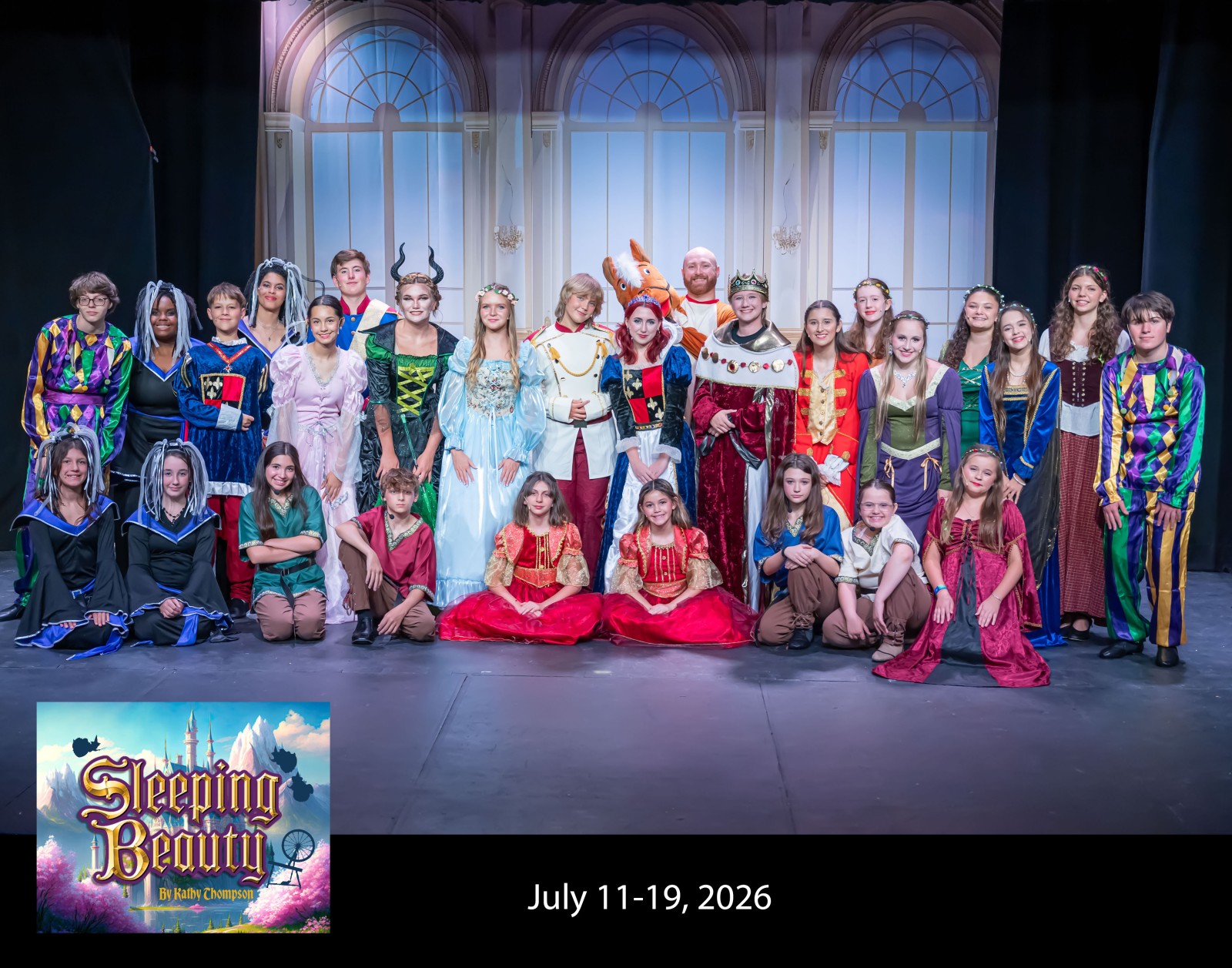 Cast photo for Sleeping Beauty